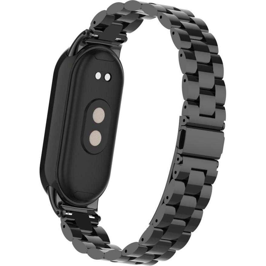 Thumbnail - Strap-it Stahlarmband (Edelstahl), Uhrenarmband, Schwarz