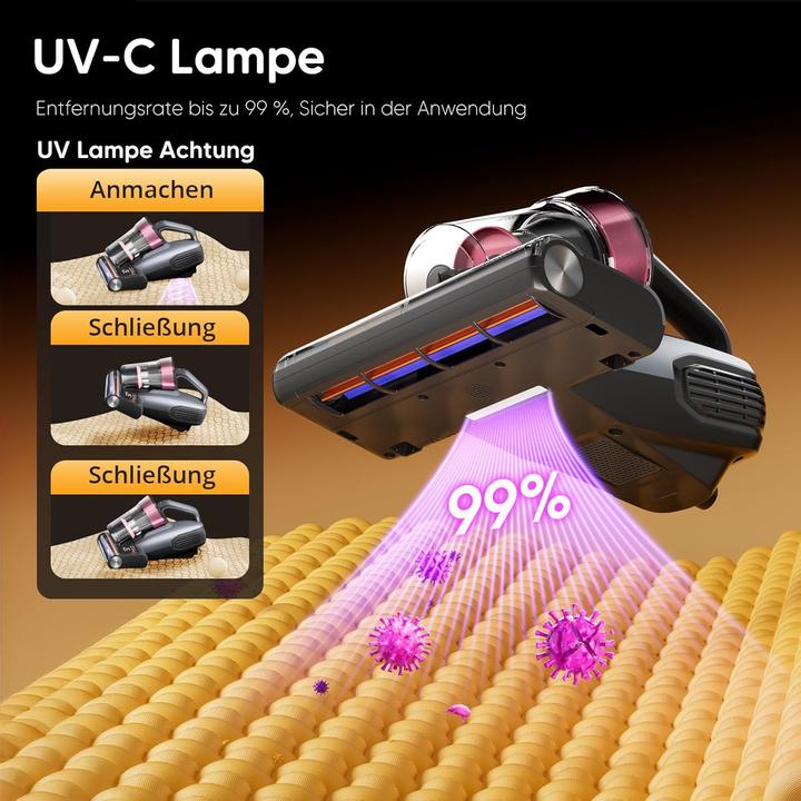 Produktbild Jimmy BX8 Milbensauger mit UV-Licht & Heissluftfunktion