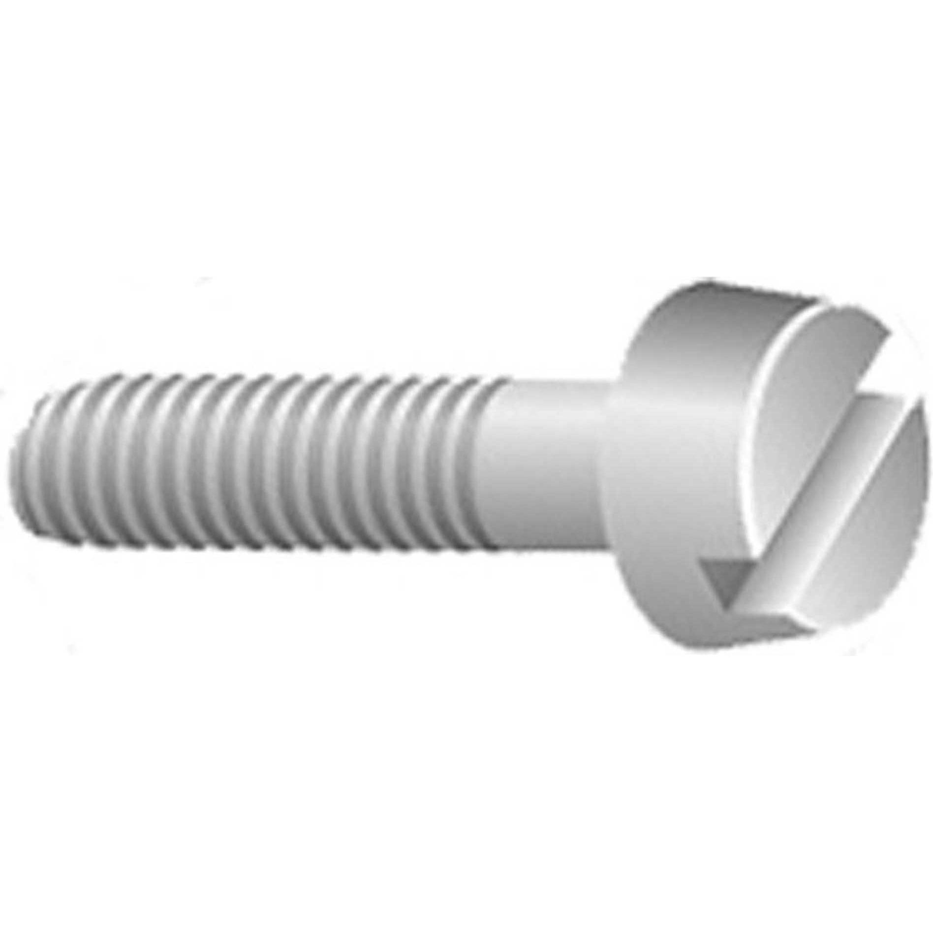 Modellbau Lindinger, Schrauben, zylinderkopfschrauben m1,2/10mm schlitz edelstahl, rostfrei 10stk. (10 Schrauben pro Stü...