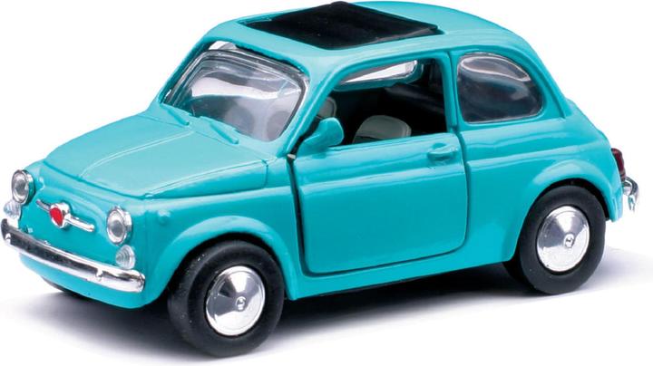 Productafbeelding New Ray 1:32 Fiat 500F geel 8x4cm