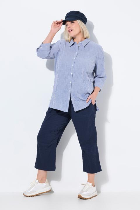 Image du produit Ulla Popken Pantalon 7/8 Ruby, genou formé, jambe droite, taille élastique (62)