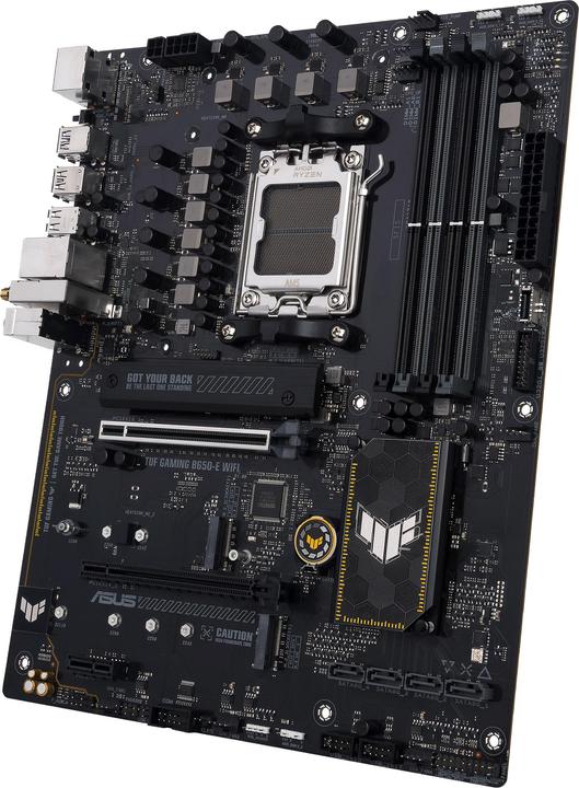 Actual product image ASUS TUF GAMING B650-E WIFI (AM5, AMD B650E, ATX)