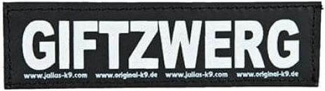 Actual product image Trixie 2 Julius-K9® Velcro stickers (S, Dog, Dog sport)