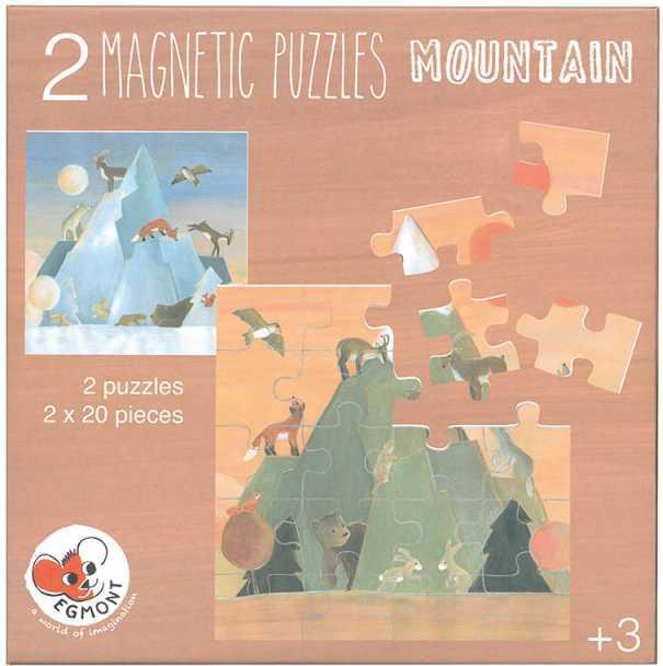 Produktbild Egmont Magnetisches Puzzle 'Berge' (20 Teile)