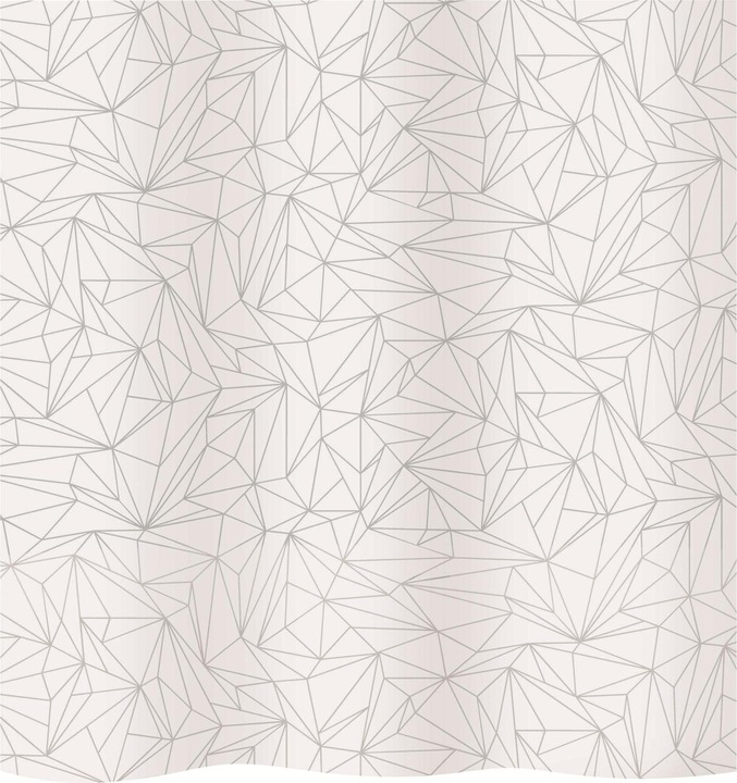 Actual product image Diaqua Shower curtain Prisma / 100% PEVA (180 x 200 cm)