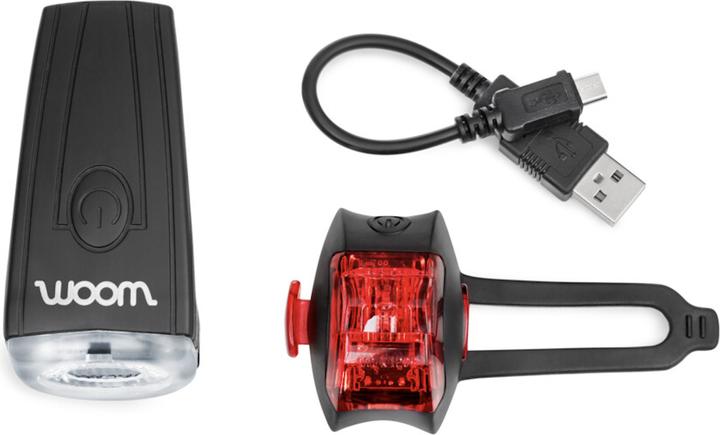 Actual product image woom CYCLOPE Bicycle lights