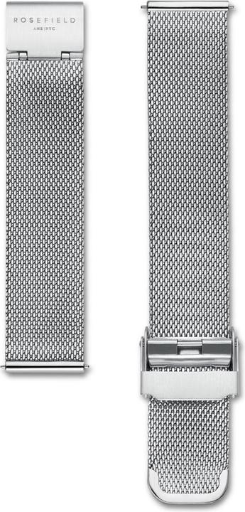 Produktbild Rosefield The Boxy Mesh Silver (Analoguhr, 26 mm)