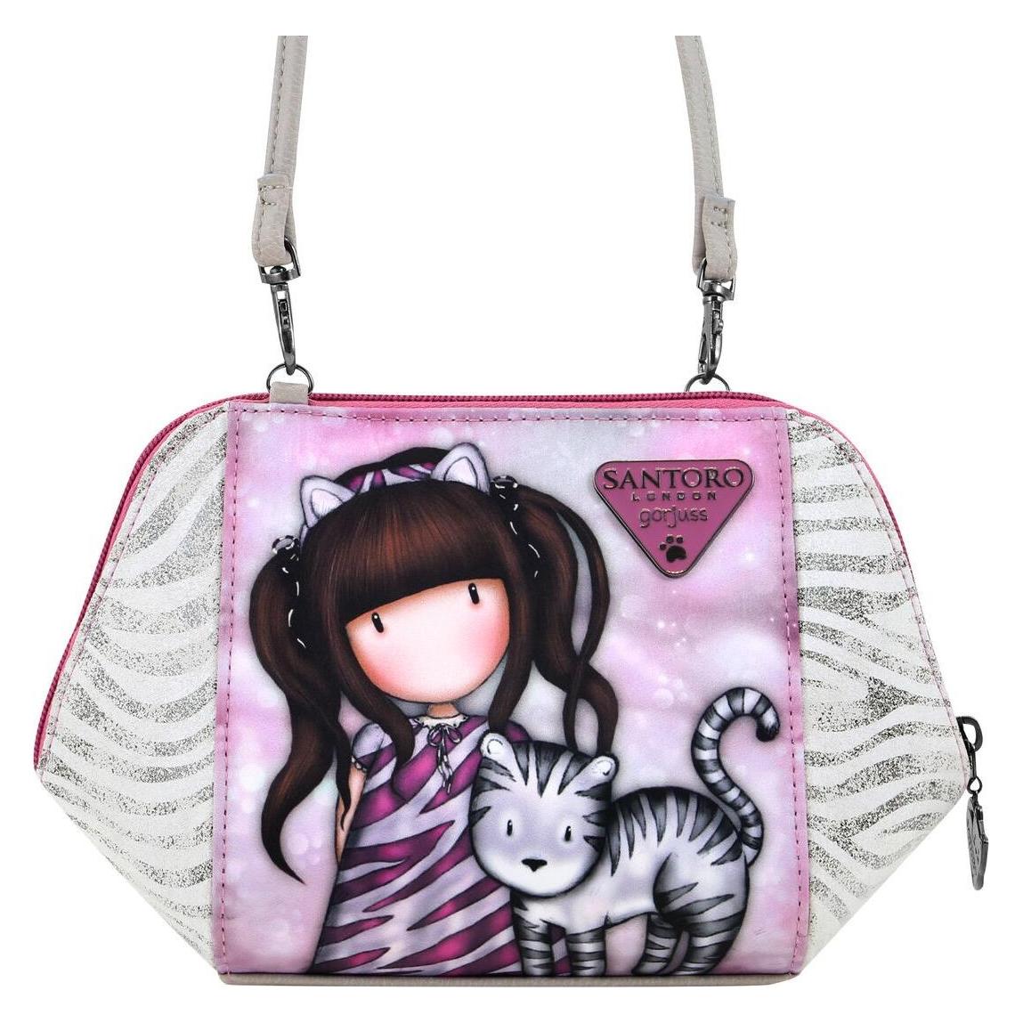 Gorjuss, Mädchen, Handtasche, Umhängetasche Ruby Wild Grau (26 X 15, 5 X 9, 5 Cm), Grau