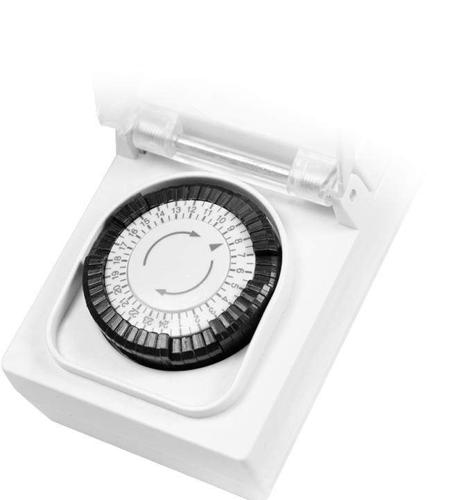 Actual product image LogiLink Mechanical timer, set of 2, IP44, white