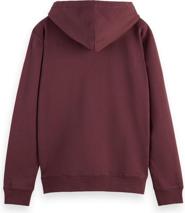 Produktbild Scotch & Soda Logo-Abzeichen Reissverschluss Kapuzenpullover (S)