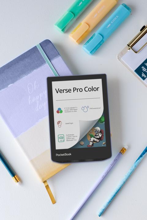 Image du produit PocketBook Verse Pro Color (6", 16 Go, Rêve de lavande)