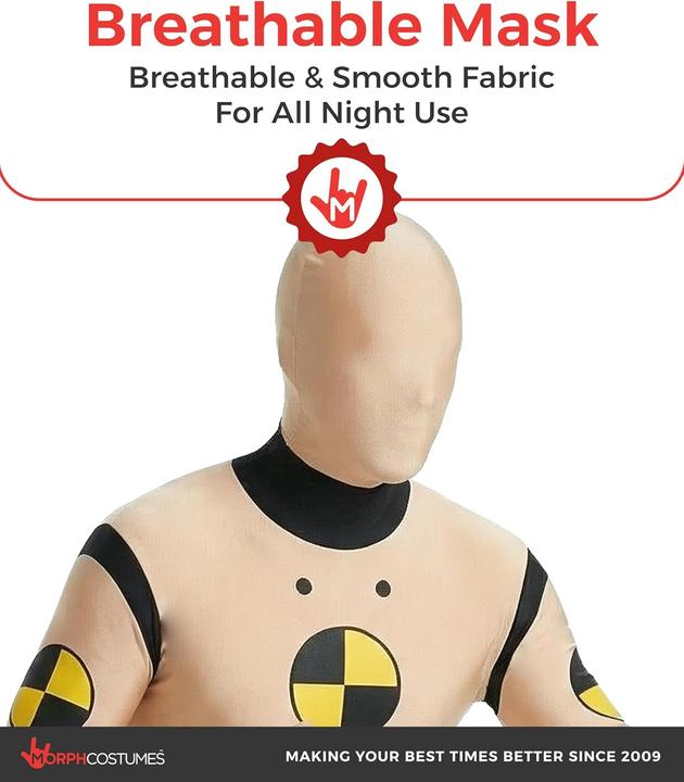 Produktbild Morphsuits Crash Test Dummy Kostüm (XXL)