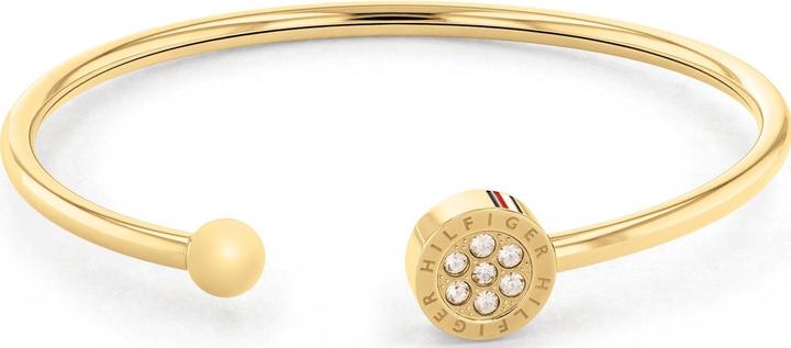 Produktbild Tommy Hilfiger Solid gold-plated bracelet with 2780571 crystals