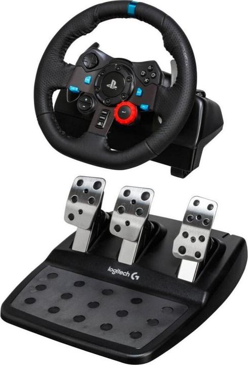 Actual product image Logitech G G29 Driving Force Racing Wheel (PS4, PS3, PS5, PC)