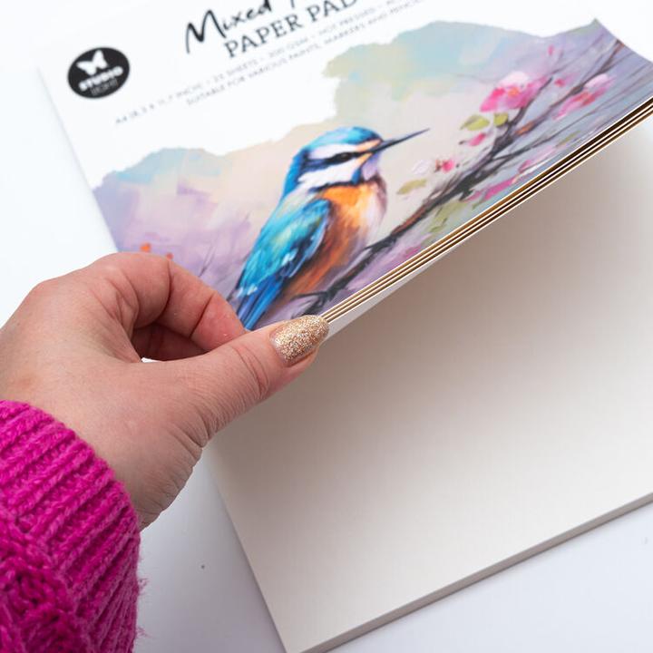 Actual product image art by marlene Paper Pad "Mixed Media" 25 Sheets Essentials (25x)