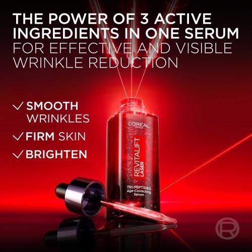 Image du produit L'Oréal Paris Revitalift Laser Tri-Peptides Age-Correcting Serum (30 ml)