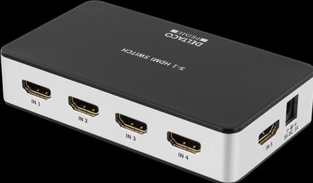 Immagine prodotto Deltaco PRIME HDMI-7027 Commutatore video/audio HDMI