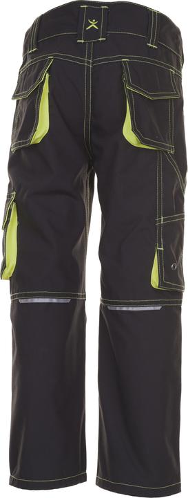 Image du produit Planam Pantalon à taille enfant Junior taille 110/116 anthracite/jaune (110)