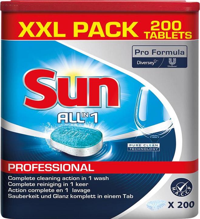 Produktbild Sun Complete All in 1 (Tabs, 200 Waschgänge)