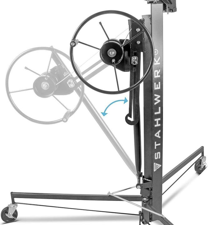 Image du produit Stahlwerk Lève-plaques PH-465 ST 1,92-4,86 m, charge max. 68 kg (68 kg)