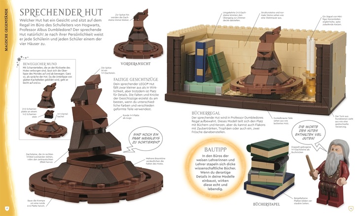 Immagine prodotto LEGO® Harry Potter™ Ideen Buch (Tedesco, Julia Marzo, Hannah Dolan, Birgit Reit, 2024)