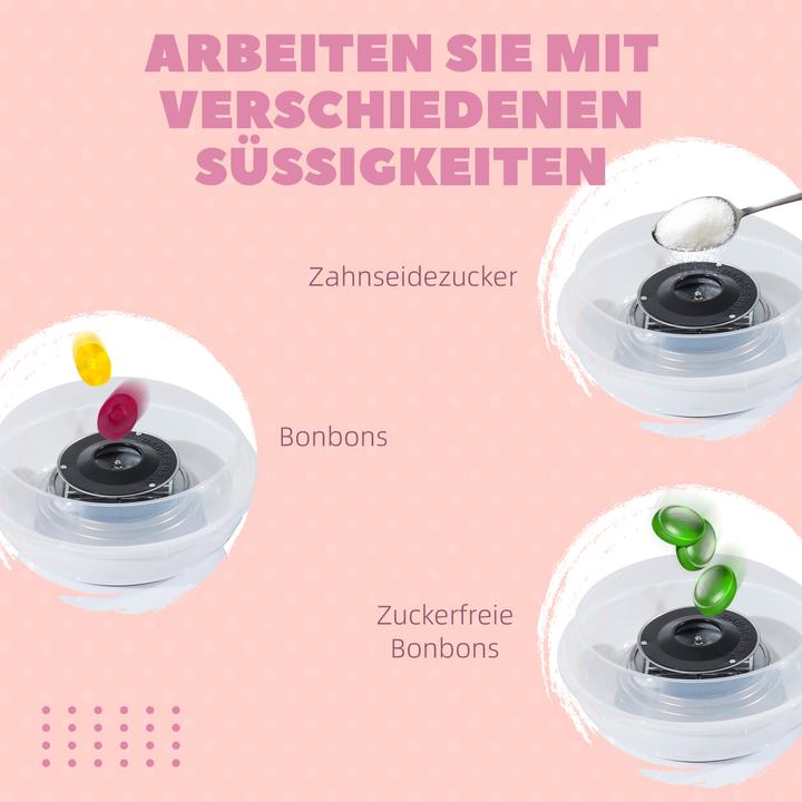 Produktbild Homcom Zuckerwattemaschine