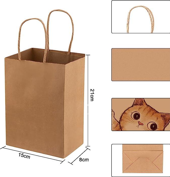 Produktbild I Am Creative Kraftpapier Tüten Geschenktasche (Geschenktüte, 20 x)
