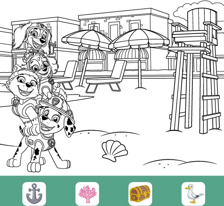 Produktbild PAW Patrol Malbuch mit Zauberseiten