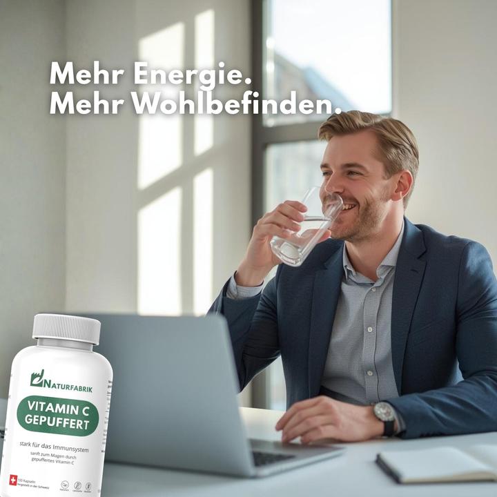 Produktbild Naturfabrik Vitamin C Gepuffert Kapseln 100 Stk (100 Stück, Kapseln)