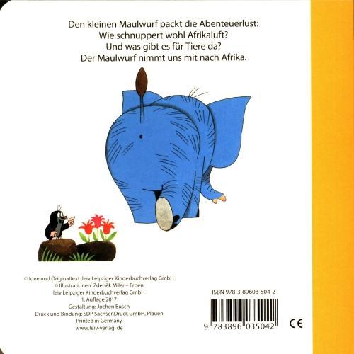 Produktbild Mit dem Maulwurf in Afrika (Deutsch, Manika Lemanova, 2017)