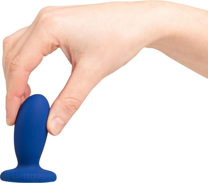 Produktbild Amorelie Analplug mit Vibration «Fly» Blau