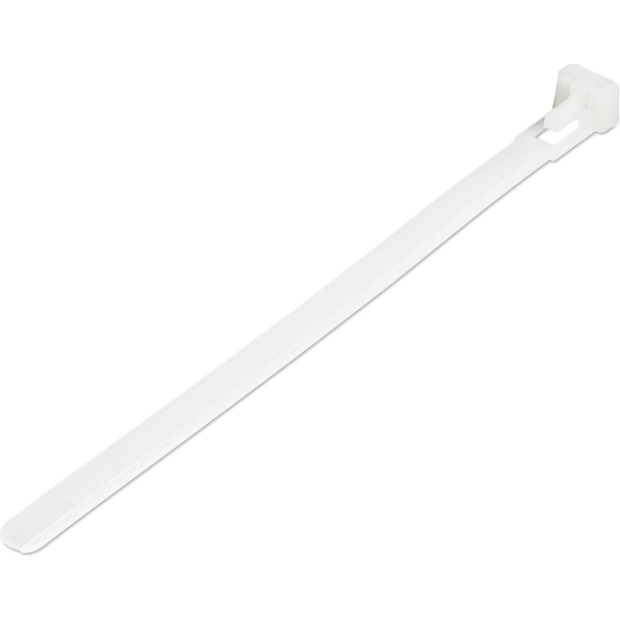 StarTech, Kabelbinder, 15cm(6") Reusable Cable Ties, 7mm(1/4") wide, 35mm(1-3/8") Bundle Dia. 22kg(50lb (Kunststoffkabel...