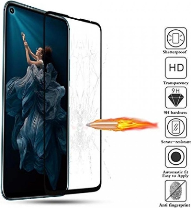 Produktbild Screenguard Huawei Nova 5T Full Screen Panzerglas Schutzfolie 2.5D 9H (1 Stück, Huawei Nova 5T)