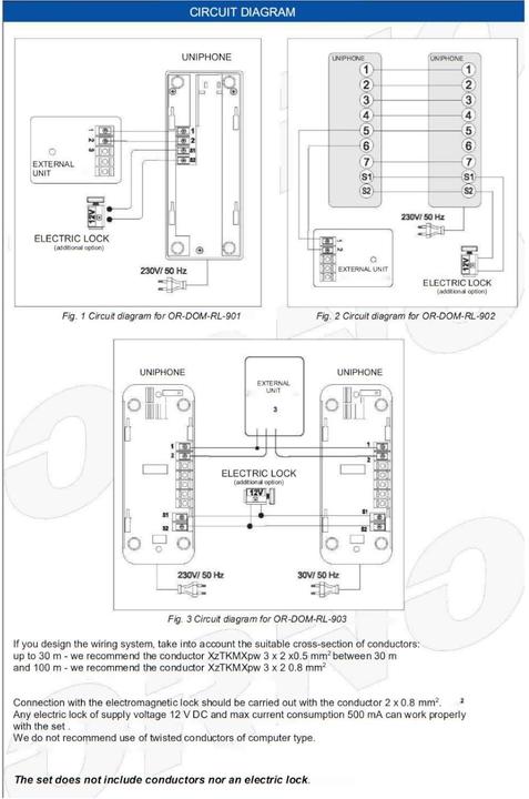 Image du produit Orno Interphone familial 2 fils n/t SAGITTA (OR-DOM-SG-918)