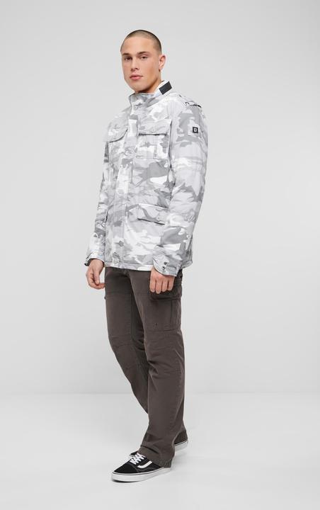 Produktbild Brandit Britannia Winter Outdoorjacke Grösse XL Farbe Schneesturm/Tarnmuster (XL)
