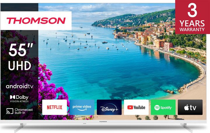 Thomson 55UA5S13W Smart TV 55 Pollici 4K (55", LED, 4K)