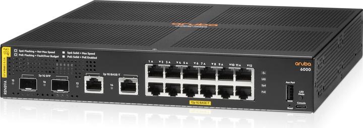 Actual product image HPE Aruba CX 6001 (16 Ports)