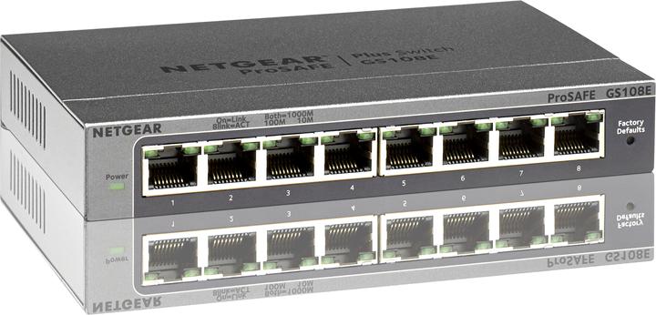 Image du produit Netgear Gs108e-300pes (8 Ports)