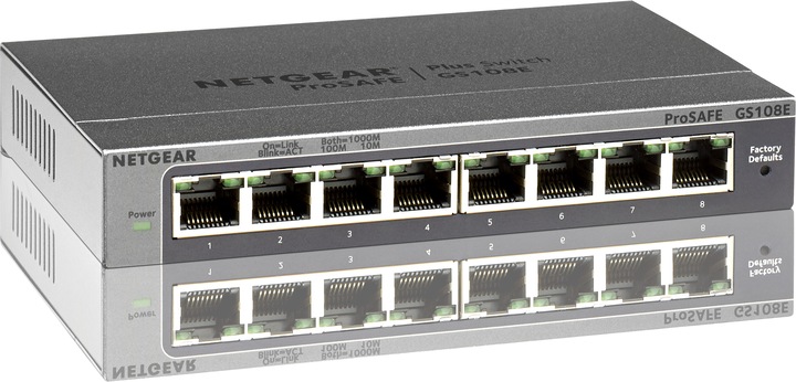 Productafbeelding Netgear Gs108e-300pes (8 Havens)
