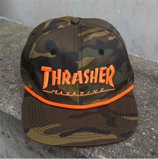 Actual product image Thrasher Rope Snapback (One size)