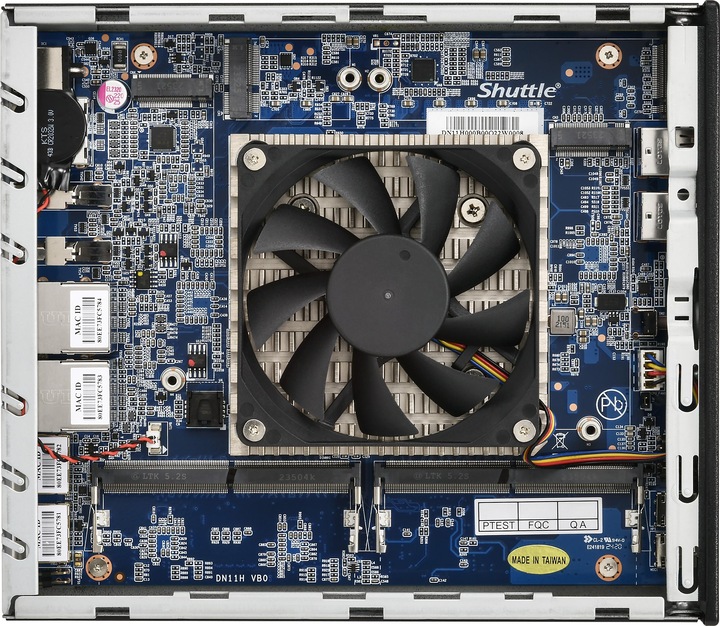 Actual product image Shuttle Barebone Slim AI PC DN11H7 (Intel Core Ultra 7 155H)