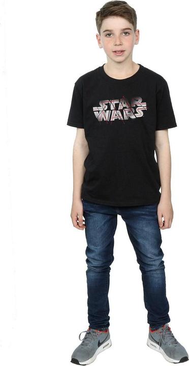 Produktbild Star Wars The Last Jedi Spray Logo TShirt Jungen (140, 146)