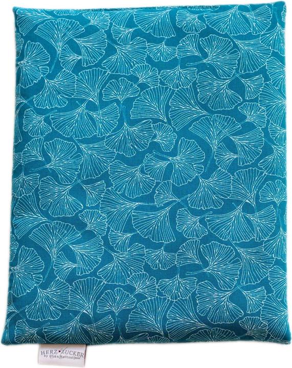 Image du produit Herzzucker Coussin chauffant colza gingko turquoise (26 x 21 cm)