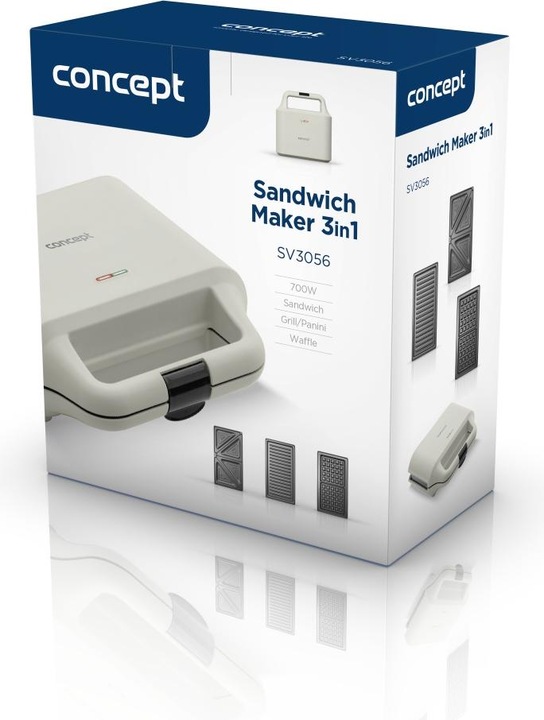 Produktbild Concept Opiekacz do kanapek 3w1 SV3056