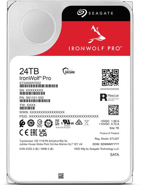 Produktbild Seagate IronWolf Pro (24 TB, 3.5")