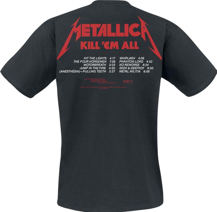 Immagine prodotto Metallica Kill Em All Tracks (XXL)