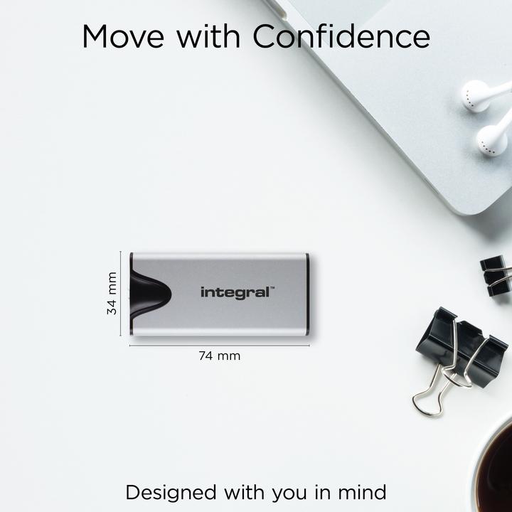 Actual product image 2tb Slimxpress Pro Portable SSD (2 TB)