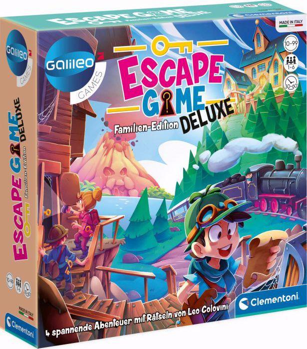 Actual product image Clementoni Escape Game - Deluxe (German)