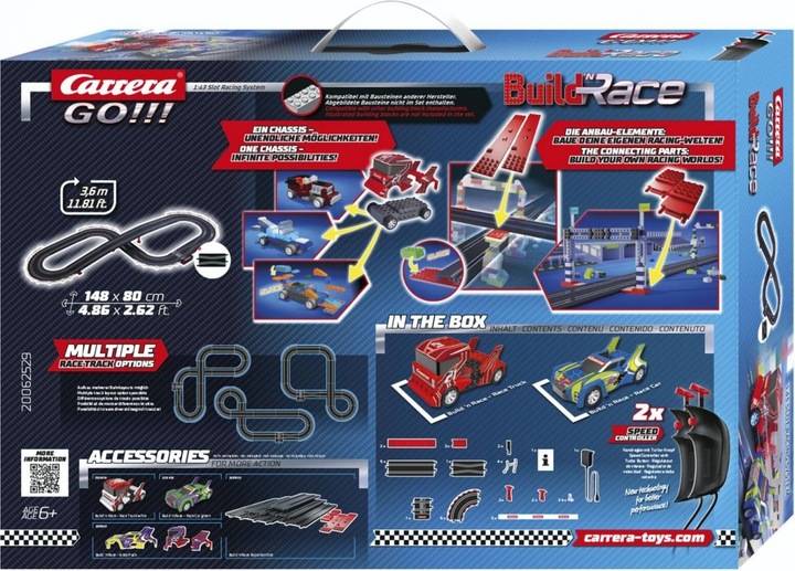 Productafbeelding Carrera Racebaan - Bouw 'n Race