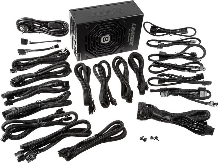 Actual product image Super Flower Leadex Platinum 8Pack Edition (2000 W)